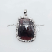 Best Design in Semi Precious Gemstone Pendant Necklace Jewelries for Best Gift